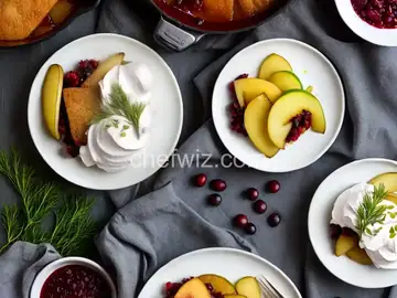 Ginger Pear Cranberry Sauce
