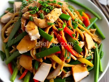 Ginger Scallion Dungeness Crab Stir Fry
