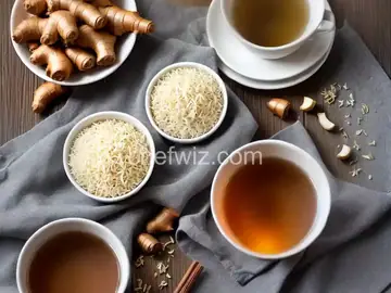 Ginger and garlic tea