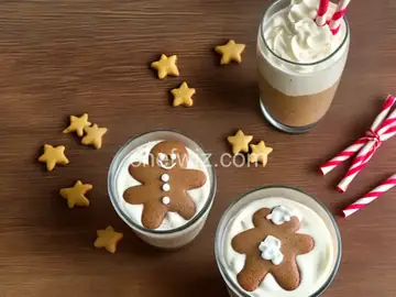 Gingerbread Man Milkshake