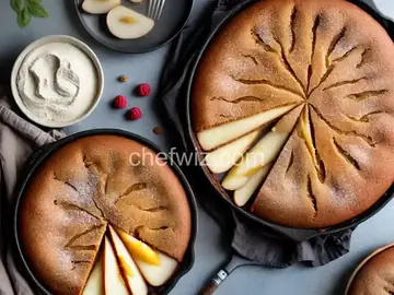 Gingerbread Pear Cake