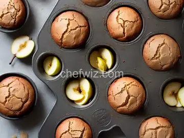 Gingerbread-Pear Muffins