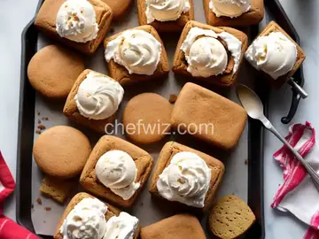 Gingerbread-Spiced Ice Cream Sandwiches