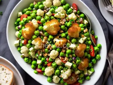 Ginny's Cauliflower and Pea Salad