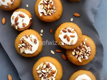 Glazed Almond Mini Cakes