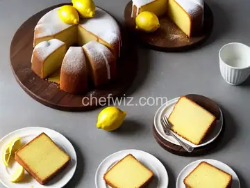 Glazed Lemon Supreme Pound Cake