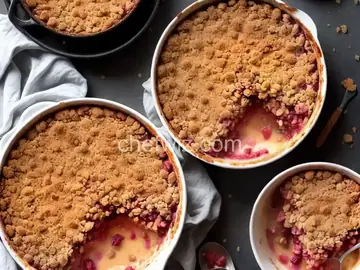 Glenn's Rhubarb Crumble