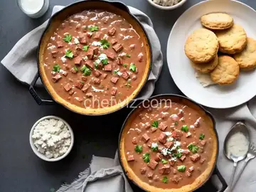 Gloria's Sausage Gravy with Biscuits