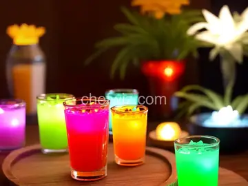 Glowing Jell-O Shots