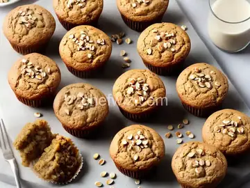 Gluten-Free Banana-Nut Buckwheat Muffins