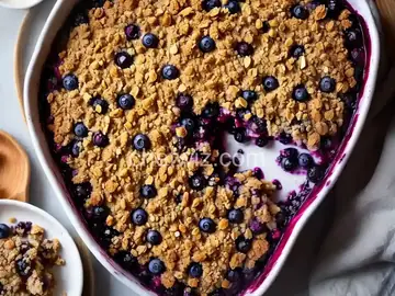 Gluten-Free Blueberry Crumble