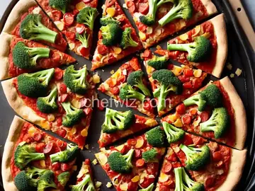 Gluten-Free Broccoli-Crust Pizza Recipe
