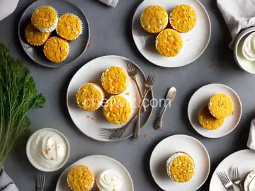Gluten-Free Carrot Egg White Muffins