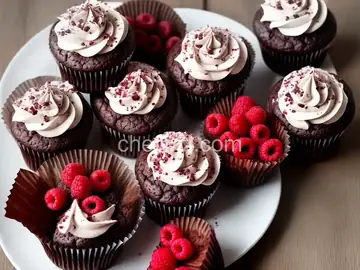 Gluten-Free Chocolate Raspberry Cupcakes