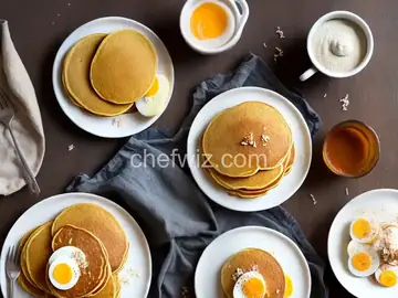 Gluten-Free, Egg-Free Pumpkin Coconut Flour Pancakes