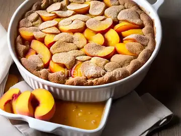 Gluten-Free Fresh Peach Cobbler