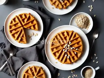 Gluten-Free Oat and Almond Waffles