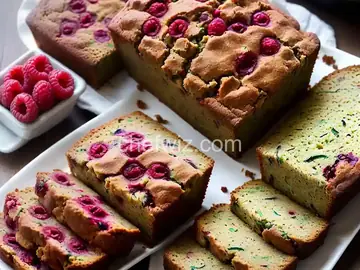 Gluten-Free Raspberry Zucchini Bread