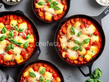 Gnocchi Alla Sorrentina (Baked Gnocchi With Tomato and Mozzarella) Recipe