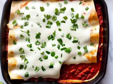 Goat Cheese Enchiladas