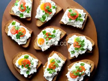 Goat Cheese Toasts