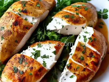 Goat Cheese and Herb Stuffed Chicken Breasts