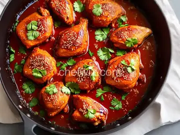 Gochujang-Braised Chicken and Crispy Rice