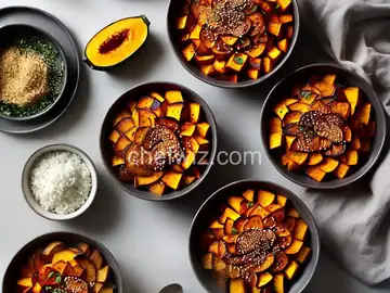 Gochujang-and-Sesame-Roasted Winter Squash