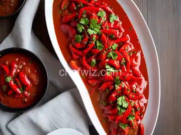 Goes-On-Everything Roasted Red Pepper Sauce