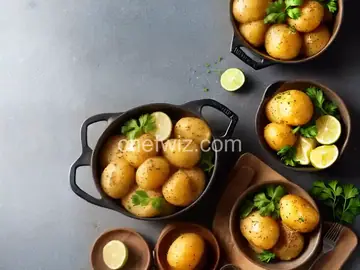 Golden Crushed Potatoes