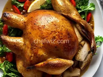 Golden Oven-Roasted Capon