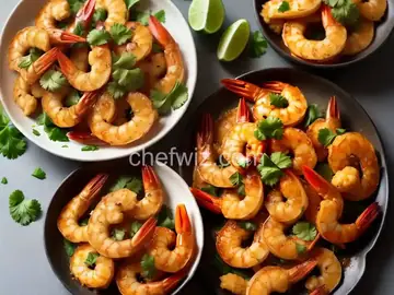 Goong Tod Kratiem Prik Thai (Prawns Fried with Garlic and White Pepper)