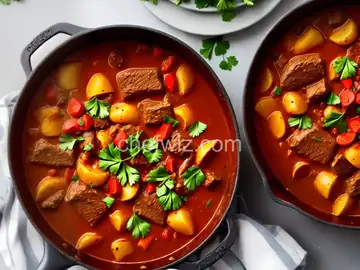 Goulash (Hungarian Beef and Paprika Stew) Recipe