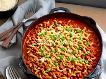 Gramma's Old Fashioned Chili Mac