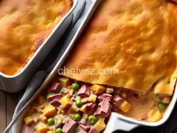 Grandma's Creamy Ham Casserole