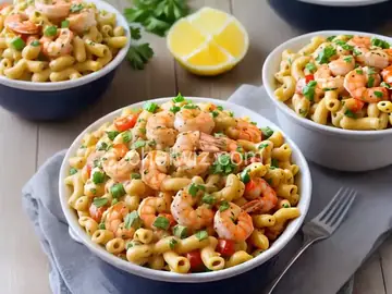 Grandma's Macaroni Shrimp Salad