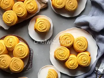 Grandma's Orange Rolls with Orange Cream Cheese Frosting