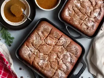 Grandma's Spiced Gingerbread Roll