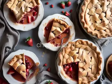 Grandma's Strawberry-Rhubarb Pie