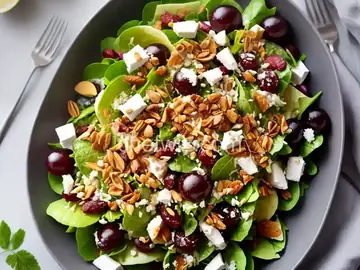 Grape and Coconut Salad