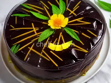 Grass Jelly Dessert