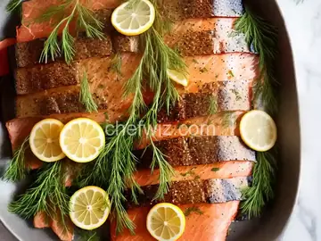 Gravlax With Caraway, Coriander, and Mustard-Dill Sauce Recipe