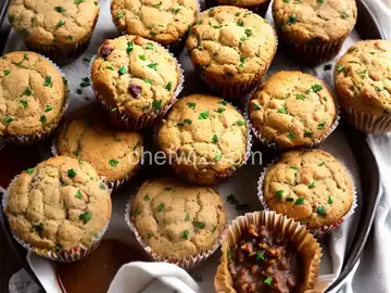 Gravy-Stuffed Stuffing Muffins