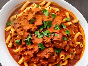Great Goulash: Ground Turkey Paprikash and Macaroni