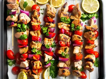Greek Chicken Skewers