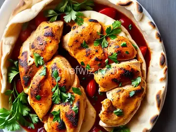 Greek Chicken in a Pita