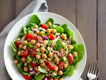 Greek Chickpea Salad