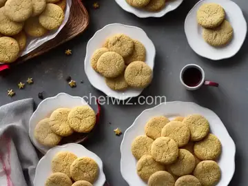 Greek Christmas Cookies (Kourambiedes)