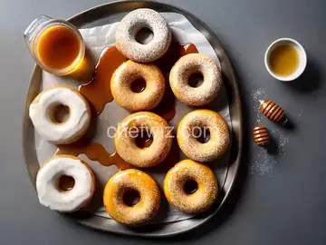 Greek Donuts with Honey