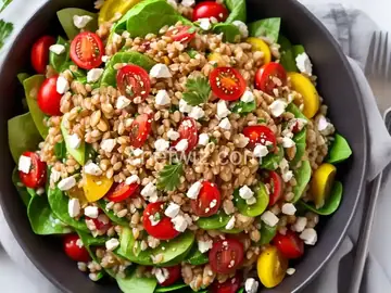 Greek Farro Salad